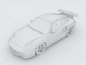 vehicle - supercar car 52 3D Model