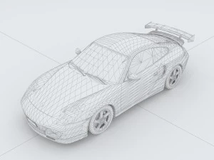 vehicle - supercar car 52 3D Model
