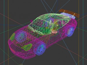 vehicle - supercar car 52 3D Model