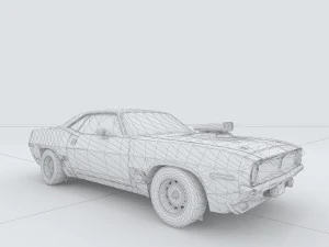 vehicle - supercar car 53 3D Model