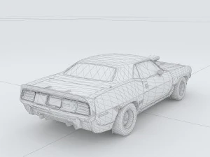 vehicle - supercar car 53 3D Model