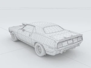 vehicle - supercar car 53 3D Model