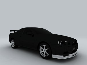 vehicle - supercar car 54 3D Model