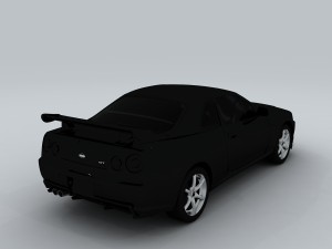 vehicle - supercar car 54 3D Model