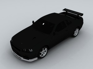vehicle - supercar car 54 3D Model