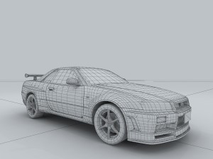 vehicle - supercar car 54 3D Model