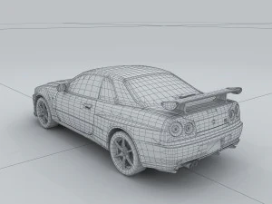 vehicle - supercar car 54 3D Model