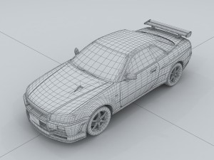 vehicle - supercar car 54 3D Model