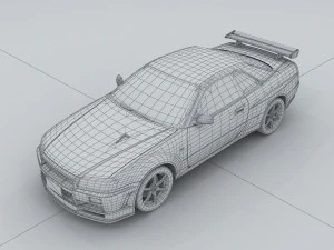 vehicle - supercar car 54 3D Model