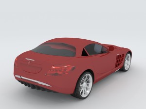 vehicle - supercar car 56 3D Model