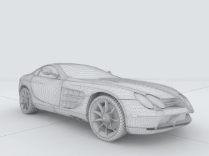 vehicle - supercar car 56 3D Model