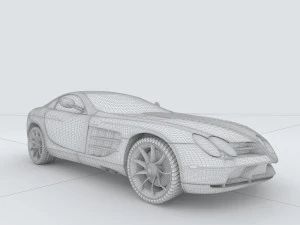 vehicle - supercar car 56 3D Model