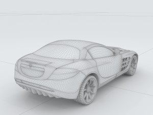 vehicle - supercar car 56 3D Model