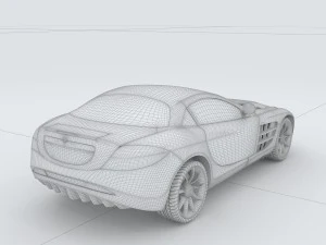vehicle - supercar car 56 3D Model
