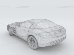 vehicle - supercar car 56 3D Model