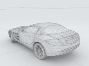 vehicle - supercar car 56 3D Model