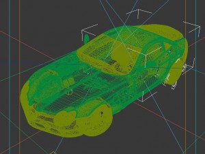 vehicle - supercar car 56 3D Model