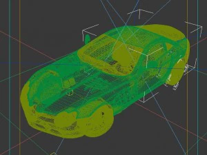 vehicle - supercar car 56 3D Model