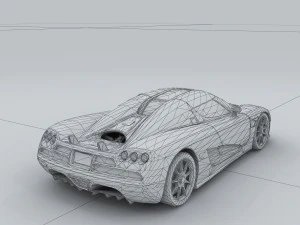vehicle - supercar car 57 3D Model