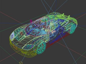 vehicle - supercar car 57 3D Model