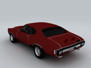 vehicle - supercar car 58 3D Model