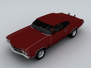 vehicle - supercar car 58 3D Model