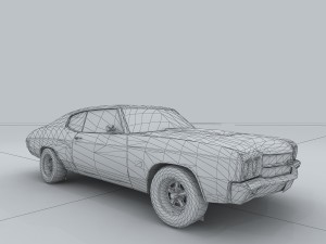 vehicle - supercar car 58 3D Model