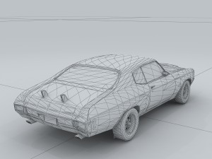 vehicle - supercar car 58 3D Model
