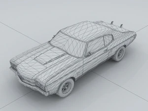 vehicle - supercar car 58 3D Model