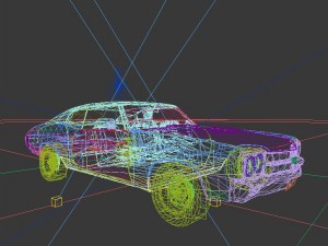 vehicle - supercar car 58 3D Model