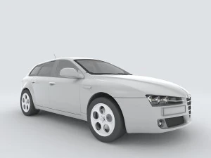 vehicle - supercar car 59 3D Model