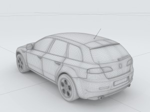 vehicle - supercar car 59 3D Модель