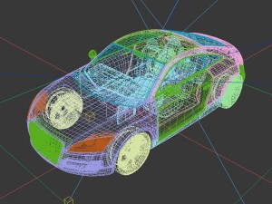 vehicle - supercar car 60 3D Model
