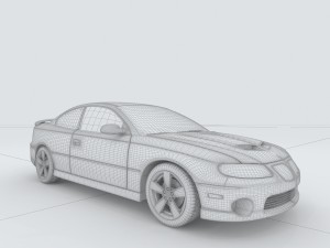 vehicle - supercar car 61 3D 模型