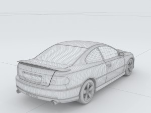 vehicle - supercar car 61 3D 模型