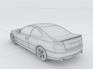 vehicle - supercar car 61 3D 模型