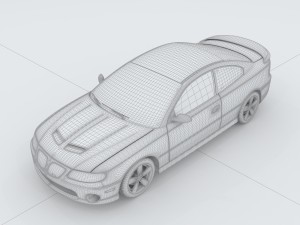 vehicle - supercar car 61 3D 模型
