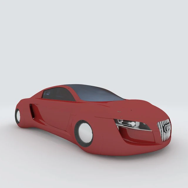 vehicle - supercar car 62 3D Model .c4d .max .obj .3ds .fbx .stl .blend