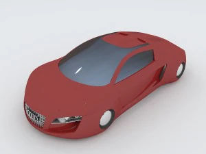 vehicle - supercar car 62 3D Model