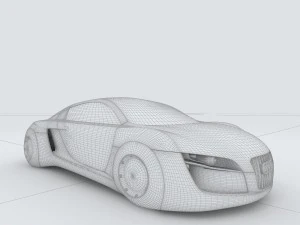 vehicle - supercar car 62 3D Model