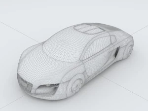 vehicle - supercar car 62 3D Model