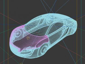 vehicle - supercar car 62 3D Model