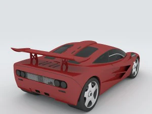vehicle - supercar car 63 3D Model