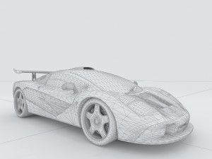 vehicle - supercar car 63 3D मॉडल