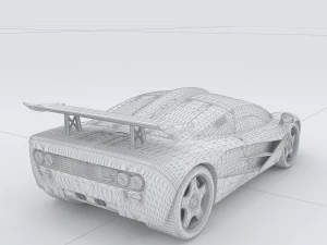 vehicle - supercar car 63 3D Model