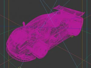 vehicle - supercar car 63 3D Model