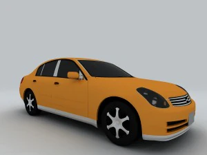 vehicle - supercar car 64 3D Model