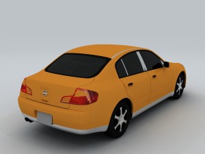 vehicle - supercar car 64 3D Model