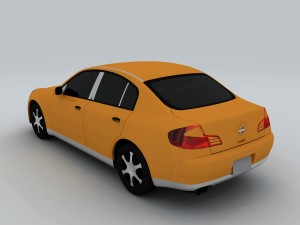 vehicle - supercar car 64 3D Model