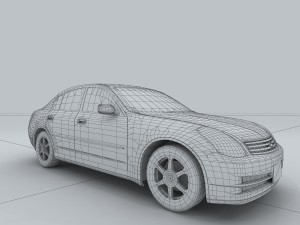 vehicle - supercar car 64 3D Model